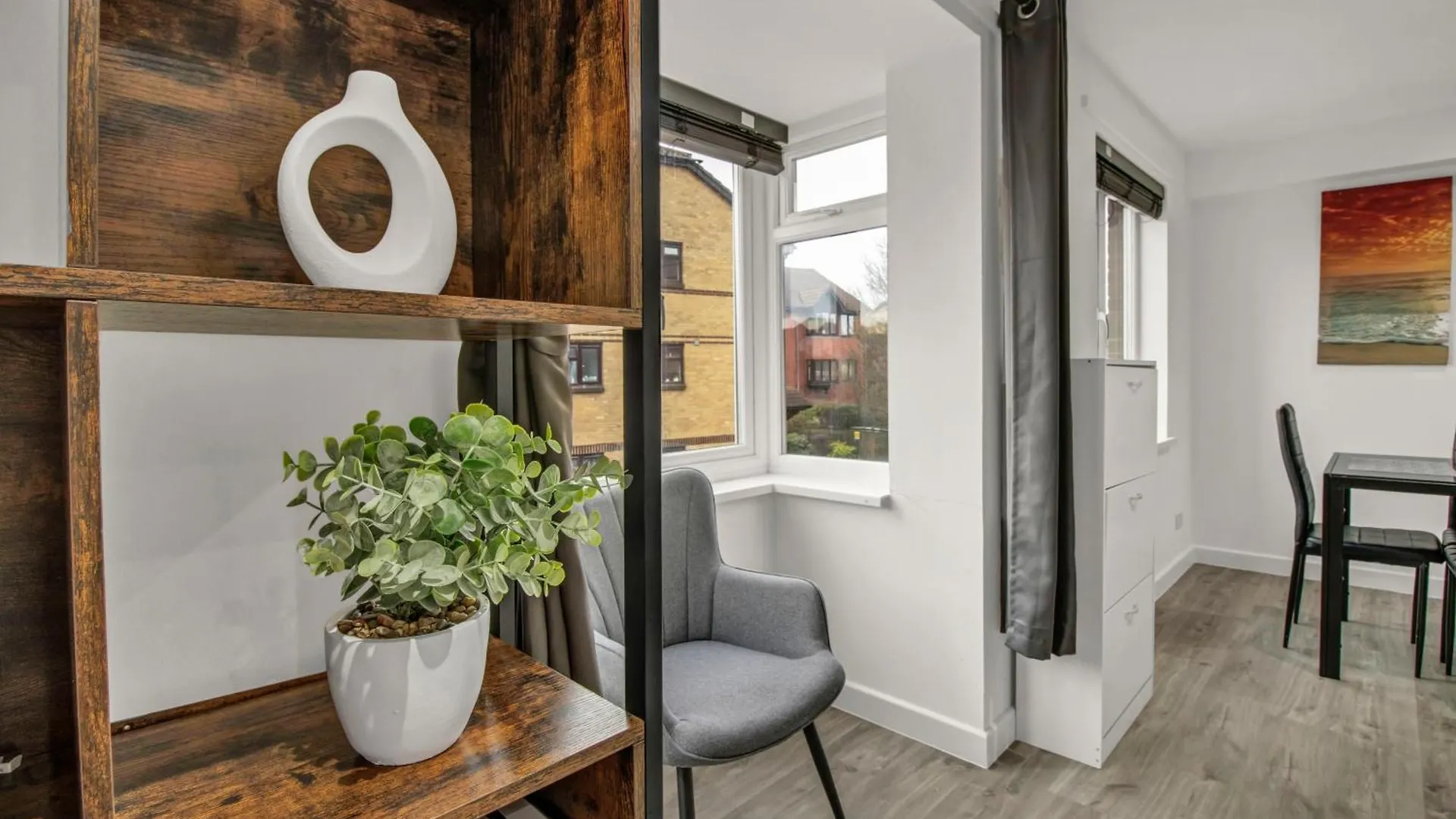 New King Size Bed Apartment With Free Parking Londres 0*,